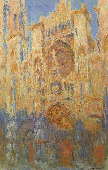 Claude Monet Rouen Cathedral, Facade oil painting image